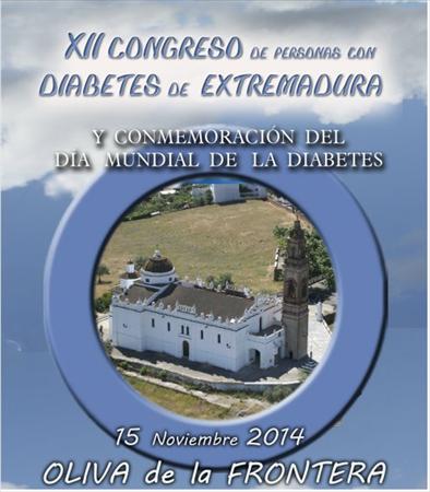 El colectivo de personas con diabetes de Extremadura celebra este año el Día Mundial de la Diabetes en Oliva de la Frontera.