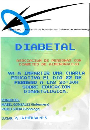 CHARLA SOBRE DIABETES EN ALMENDRALEJO