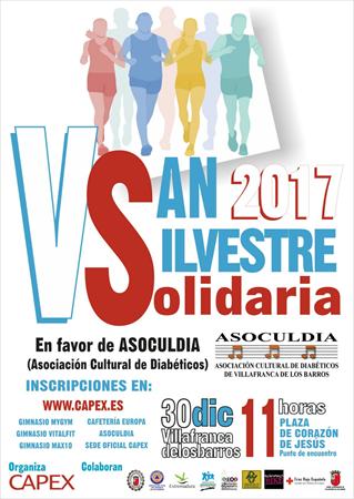 CARRERA SOLIDARIA EN VILLAFRANCA DE LOS BARROS