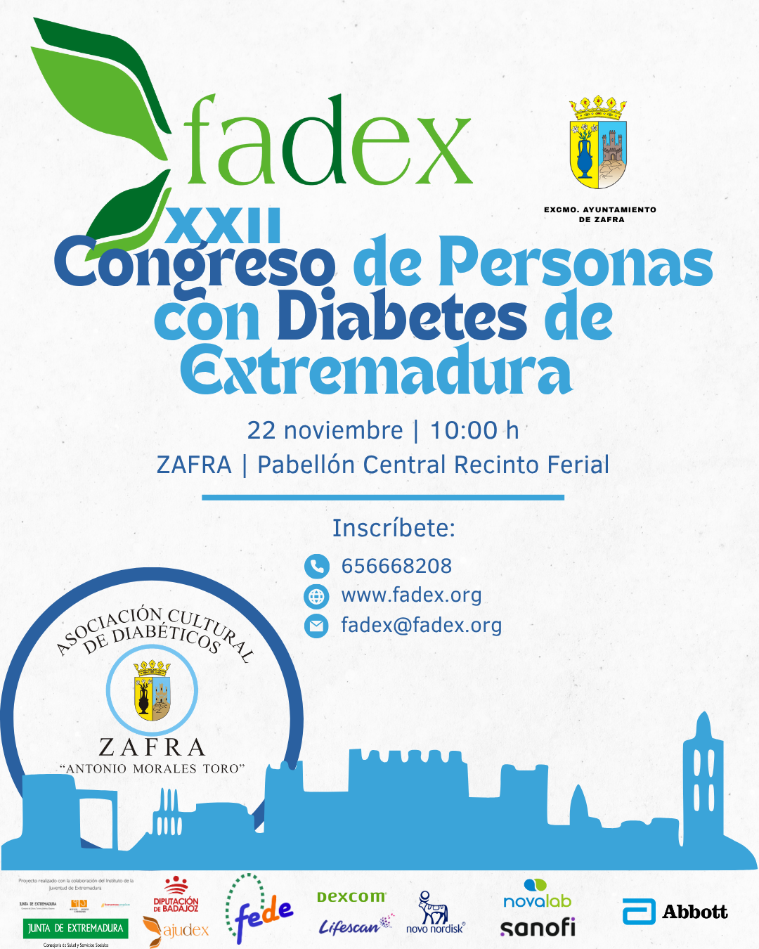XXII CONGRESO DE PERSONAS CON DIABETES DE EXTREMADURA