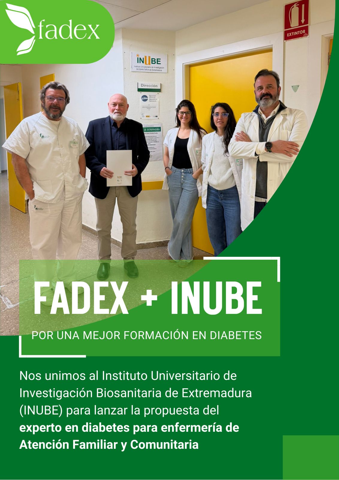 FADEX DE UNE AL INSTITUTO UNIVERSITARIO DE INVESTIGACIÓN BIOMÉTRICA DE EXTREMADURA