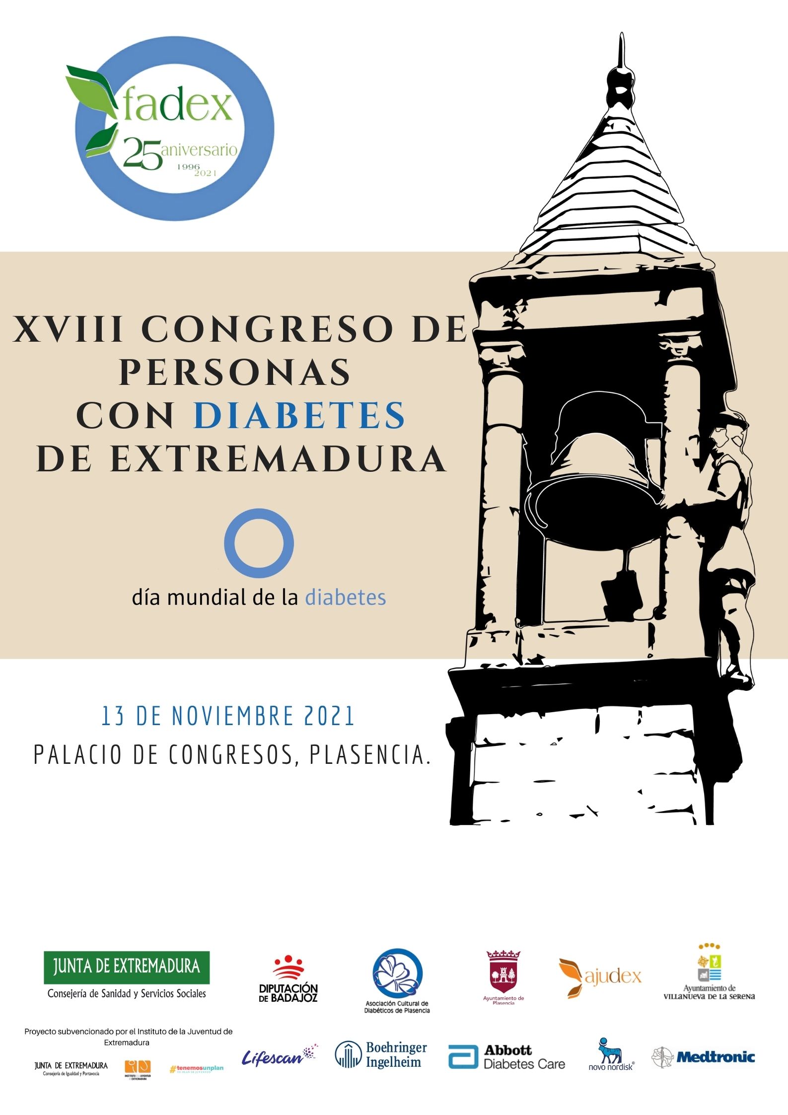 XVIII CONGRESO DE PERSONAS CON DIABETES DE EXTREMADURA