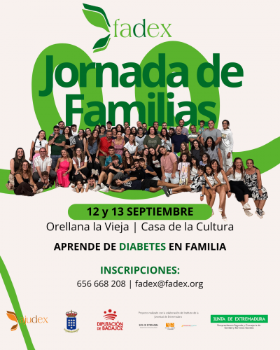 JORNADAS DE EDUCACIÓN EN DIABETES PARA FAMILIAS 2026