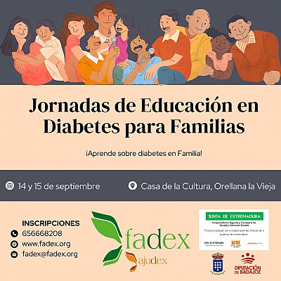 JORNADAS DE EDUCACIÓN EN DIABETES PARA FAMILIAS 2024